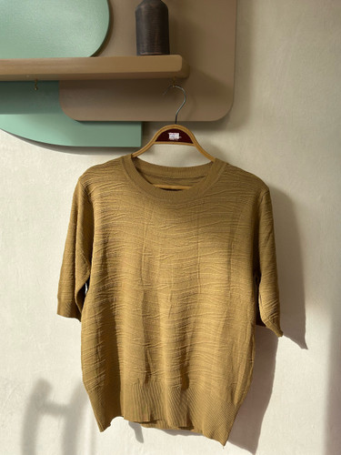 بلوز آستین کوتاه کریستال