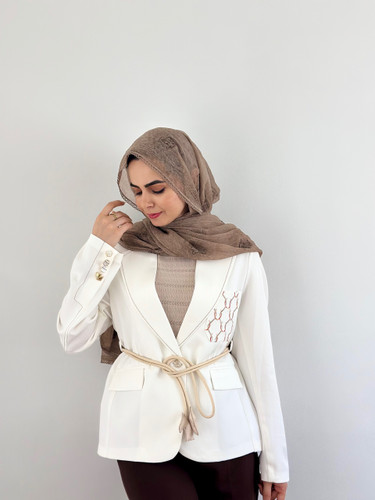 کت هرمس سفید